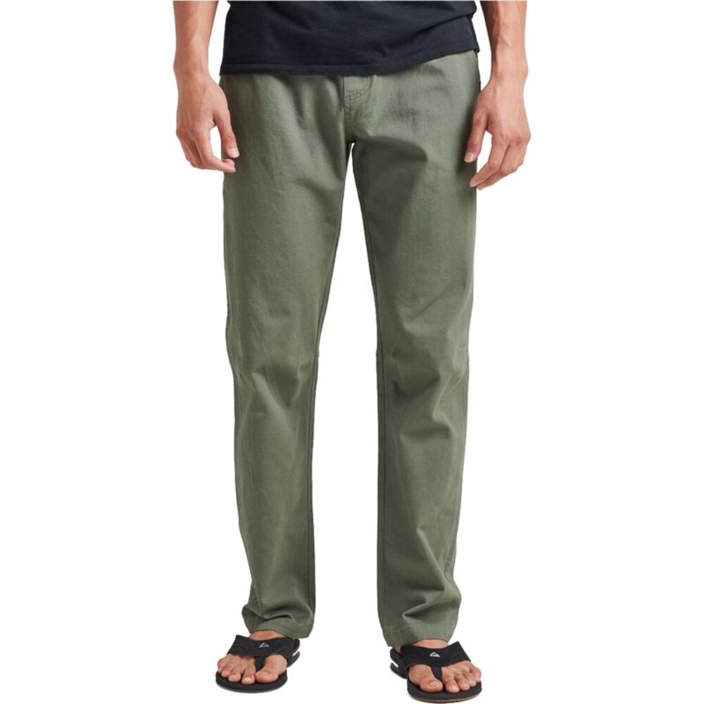 Reef Mens Matthew Drawstring Straight Leg Jogger Casual Pants, NWT